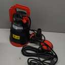 Tenzzola Sump Pump, 1HP 3960GPH Submersible Utility Water Pump with Float Switch, Thermoplastic Portable Water Removal Transfer Pump with 16.4FT Cord for Swimming Pool Basement Garden Pond Draining