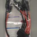 Solar Connectors for 3 Solar Panels, Tool-Free Solar Panel Wires and Connectors, Waterproof Solar Cable Splitter, 2 to 6 Y Branch Parallel Adapter for Solar Extension Cable (1 PCS)