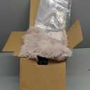 Ultra Soft Cozy Faux Fur Throw Blanket, Fuzzy Plush Thick Bubble Blanket, Oversize Luxury Fluffy Blanket for Couch, Sofa, Bedroom, and Living Room, 50x60 Inches, Light Brown