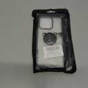 Tnarru Designed for iPhone Air Case with Stand [Magnetic Ring Holder Kickstand] Soft TPU Bumper Non-Yellowing Anti-Scratch Lightweight Slim for iPhone Air Case Black and Clear (iPhone Air [6.5 Inch])