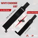 Wrist Wraps for Weightlifting 18" Wrist Straps for Weightlifting Weight Lifting Wrist Wraps for Men & Women, Muequeras para Gym Wrist Support for Working Out, Gym Wrist Wraps for Powerlifting