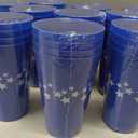11 x Party cup tumbler 16 fl oz, Blue, 4pk