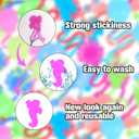 36pcs Halloween Party Favors Sticky Hands, Spider Web Skull Bat Stretchy Sticky Toys For Boys Girls, Birthday Party Supplies, Non Candy Halloween Treats Goodie Bag Stuffers