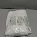 HOMEIDEAS Non See Through Privacy Sheer Curtains, Elegant Lightweight Semi Light Filtering Solid Color Window Drapes for Bedroom, Living Room, White, 52 x 63 Inches Long, 2 Panels Set