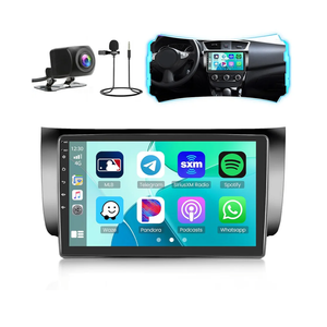 Roinvou [2G+64G] Car Radio for Nissan Sentra 2013-2017 with Wireless Carplay/Android Auto, 10.1 Inch Android 13 IPS Touch Screen Car Stereo, Bluetooth, GPS Navi, WiFi, SWC, 28UI, DSP + Backup Camera