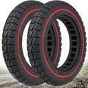 10x2.0 Off Road Scooter Tire, Fit for 10x2.125 10x2/54-152 Original Tire, Fit for Turboant x7 Hiboy S2 Pro Max Gotrax GXL V2 G3 Plus Rival Electric Scooter, 10 Inch Front Rear Wheel