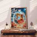 Love Day XOXO Theme Jigsaw Puzzles 1000 Pieces for Adults Romantic Dreamy Sea Scene Kissing Valentine's Day Theme Jigsaws Puzzle Art for Couple Love Puzzles Lovers 20 X 27 Inches