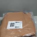 Elantrip Car Seat Cover Full Set Leather Car Seat Protector Universal fit for Most Cars SUVs and Trucks Water Proof Front and Rear Seat Protector Whiskey Color (Cognac)