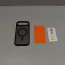 TORRAS for iPhone Air Case 6.5'', Stronger Magnetic with MagSafe, Shockproof Slim Case for iPhone 17 Air with Camera Control & Colorful Button, Mil-Grade Drop Tested,Translucent Matte Black