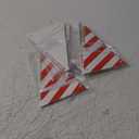SmoothNovelty 5 Pieces Birthday Party Decorations Cartoon Party Decorations Banners Themed Birthday Decor Purple Green White Triangle Pennant Flag Garlands