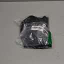 RUNNING GIRL High Impact Sports Bras for Women,Racerback Running Bra Workout Crop Tank Tops Longline Sports Bra Push up (X-Large, D-black)