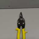 MIDWEST Aviation Snip - Straight Cut Offset Tin Cutting Shears with Forged Blade & KUSH'N-POWER Comfort Grips - MWT-6510S