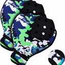 Water Baseball Ball and Gloves Set for Pool & Beach Games-for Beach Games & Swimming Pool Toys,1PC Water Bouncing Ball with 2PCS Catch Mitts,One Size Ambidextrous Design
