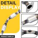 Catalytic Converter Compatible with 2009 2010 2011 2012 2013 Toyota Corolla, 2009 2010 2011 Toyota Matrix, 2009-2010 Pontiac Vibe L4 1.8L Catalytic Convertor EPA Compliant