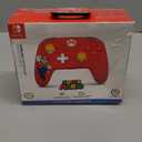 PowerA Wireless Controller for Nintendo Switch - Mario Joy, Switch Lite/Switch-OLED Model, Nintendo Switch 2, AA Battery Powered (Battery Included), Bluetooth, Motion Controls, Officially Licensed