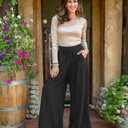 Wide Leg Pants Pockets JH 9h- S 2 Pack