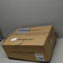 Black Sputnik Chandelier,6 Lights Modern Chandelier for Dining Room Mid Century Chandelier Large L49 Ceiling Pendant Light Fixtures with Milk Glass Globe Shades for High Ceiling Foyer Living Room