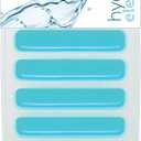 2 x Jacent Resusable Silicone and Plastic Water Bottle Ice Cube Stick Tray, Easy Push & Pop Ice Cubes for Water Sports Bottle: 1 (ONE) Pack Water Bottle Ice Cube Stick Tray