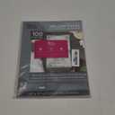 100 Sheets 8.5 x 11 in Translucent and Printable Vellum Paper for Invitation, Sketching & Card Overlays (93gsm/63lb)