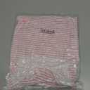 Women Dressy Shirt 3/4 Sleeve Blouse Casual 2025 Fall Fashion Top Square Neck Pleated Loose Fit Business Basic Top (Pink, S)