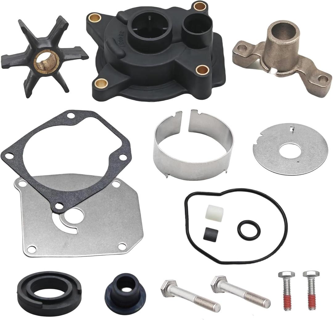 439077 Water Pump Impeller Kit for Johnson Evinrude 35 40 45 48 50 55 60 HP Outboard Models With Housing 396933 390770 18-3399