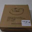 Microwave Splatter Cover with Water Steamer for Food - 10 Inch Steam Microwave Splatter Guard with Handle Splash Oven Lid with Built in Steamer Plate Covers for Heating Food - Red