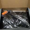 Snow Shovel Heavy Duty for Driveway with Ergonomic Handle to Use Without Backpain for Home Garage Car - Snow Shovel with 18 Inch Blade Large Capacity and 58 Inch Long Ergonomic Handle (Black)