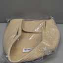 CubesLand Rectangular Cotton Rope Basket, 14x10x5 Inches, Beige, Nursery Storage Bin