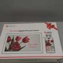 BIGASUO Digital Picture Frame Frameo 15.6" WiFi Electronic Photo Frames Large with 64GB Memory 1920x1080 IPS FHD Touch Screen Share Moments Instantly Anywhere Photo Gifts for Parents and Grandparents