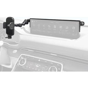 FICS Car Phone Holder for Genesis GV70, G80 Custom-Fit Mount for Seamless Display Integration, Interior Accessories for Navigation Use, Stable Driving View