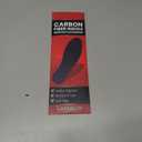 Carbon Fiber Insole for Men & Women 1 Pair: 1.5mm Thick Rigid Shoe Insert for Morton's Toe, Turf Toe, Hallux Rigidus & Arthritis - Alternative to Post Op Shoe(275mm)