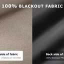 LazBlinds 100% Blackout Roller Shades, No Tools No Drill Cordless Blinds for Windows, Thermal Insulated UV Protection Privacy Window Shades for Bedroom (48''W x 72''H, Taupe)