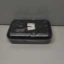 JSVER Carrying Case for DJI Mini 4 Pro PU Leather Travel Storage Case Compatible with DJI Mini 4 Pro Fly More Combo Drone, Support 2 batteries and Remote Controller Accessories