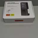 Jump Starter with Air Compressor, 5000A Battery Jumper Starter Portable (9L Gas/ 8L Diesel) with 160PSI Auto-Shutoff Tire Inflator, 12V Jump Box Car Battery Jump Starter with Jumper Cables, LED Light