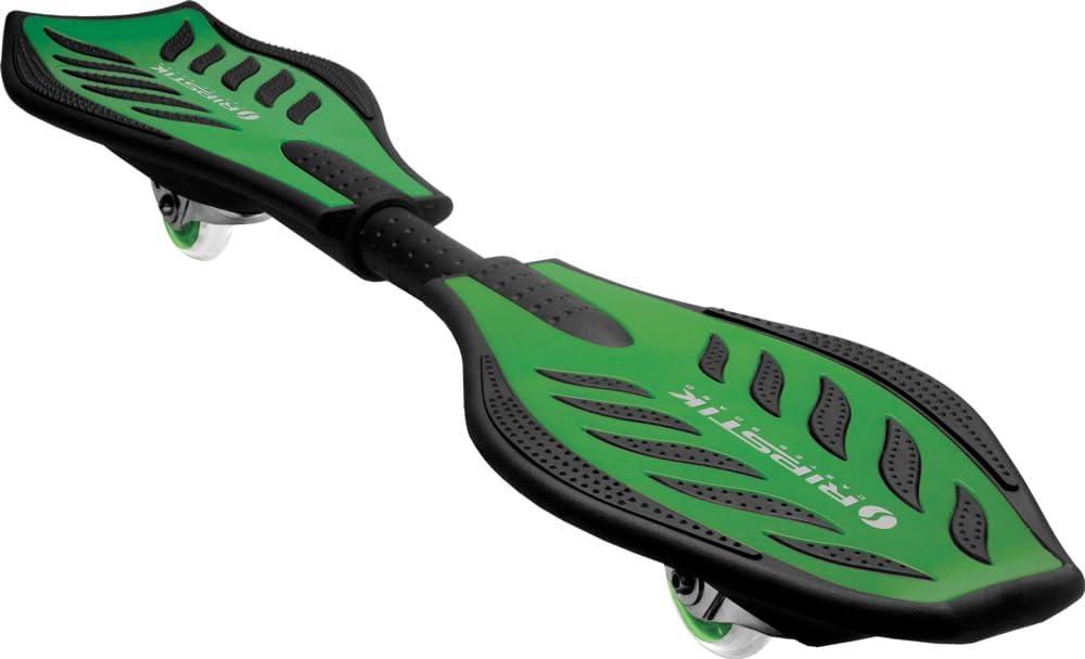 Razor RipStik Caster Board Classic Collection, 2 Wheel Skateboard with 360-degree Casters, for Kids,Teens and Adults (Green)