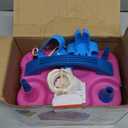 Balloon Pump Electric,110V 600W Balloon Blower Inflator Dual Nozzle Air Pump Balloons Inflator for Decoration, Party, Sport,Gifts:2 Balloon Tying Tools (Rose Red)