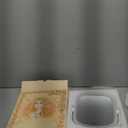 Gospire Rectangle Lighted Makeup Mirror with Lights and 1X/7X Magnifying Mirror, Height Adjustable and 4000mAh Rechargeable for Bedroom, 8.5x7.4 Large Surface, Stepless Dimming - White