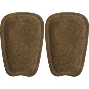 pedag Supra | German Handmade Shoe Tongue Pads | Soft Suede Leather and Memory Foam Shoe Padding | Solves Loose Shoes Problem | 1 Pair, Large/X-Large Size (Brown)