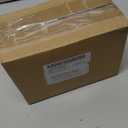 X AUTOHAUX 4 PCS Universal Roof Box U Bolt Clamps Rooftop Cargo Carrier Rack Bolts 83mm Internal Width W/ 8 Lock Nuts and 2 Straps Cargo Carrier Mounting Fitting Iron Bolts for 40mm Thick