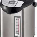 TIGER PDZ-A40U 4.0 Liter Water Boiler and Warmer with 4 Auto-Temp Settings, Stainless Steel Finish
