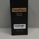 TrendPlain 16oz/470ml Glass Olive Oil Sprayer for Cooking  2 in 1 Olive Oil Dispenser Bottle for Kitchen Gadgets and Air Fryer Accessories, Salad, BBQ - Black