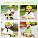 Kids Bike Helmet,Adjustableoddler Skateboard Helmets for 3-5-8-14 Years Kids Girls Boys Youth Bicycle Helmet for Scooter Balance Bike Rollerskating Skateboard