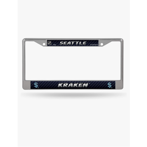 Rico Industries NHL Fan Shop Standard White License Plate Frame 6" x 12.25"