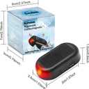 iekufes Car Interference Antifreeze Instrument, Universal Windshield Ice Melter for Cars - Rapid-Action Defroster, Portable Microwave Molecular Snow Remover Defroster(2Pcs)