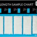 Master Grooming Tools Hair Length Sample Chart