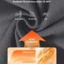 baleaf Women's Fleece Lined Leggings-Fit Joggers Winter Lounge Pants with Pockets Thermal Warm Sweatpants Casual (Large, Dark Grey)