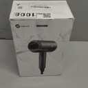 slopehill Professional Ionic Hair Dryer, Powerful 1800W Fast Drying Low Noise Blow Dryer with 2 Concentrator Nozzle 1 Diffuser Attachments for Home Salon Travel (Grey)