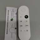 Replacement for Google-Chromecast-Remote, for Chromecast with Google TV Remote 4K/HD & Google TV Streamer 4K(Only for Snow Chromecast Google), White