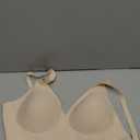 OEAK Women Comfortable Jelly Bras No Underwire Seamless Full Coverage Bralette Buttery Soft Convertible Everyday Tshirt Bra, Semolina, Large