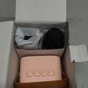 Mini Karaoke Machine for Kids Adults, Portable Bluetooth Speaker with 2 Wireless Microphones, Trendy Birthday Gifts Toys for Girls Ages 3, 4, 5, 6, 7, 8, 9, 10+ Years Old Home Family Party (P-ink)